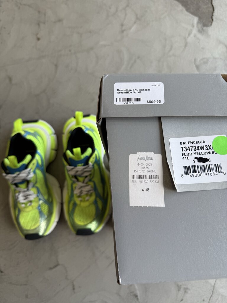 Balenciaga 3XL Sneaker Green/Blue Sz. 41