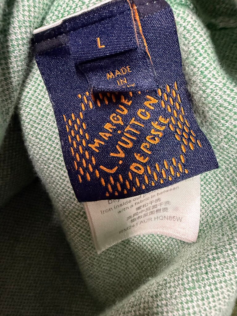 Louis Vuitton Jacquard Weave Tee sz. L