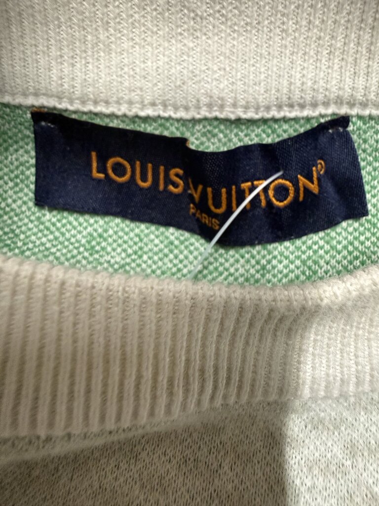 Louis Vuitton Jacquard Weave Tee sz. L