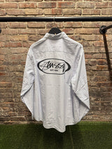 Stussy Standard Pin Stripe L/S sz. L