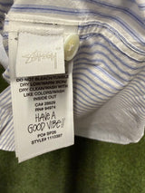 Stussy Standard Pin Stripe L/S sz. L