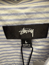 Stussy Standard Pin Stripe L/S sz. L