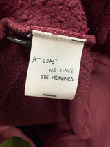 HMDD Club Crewneck Burgundy sz. L
