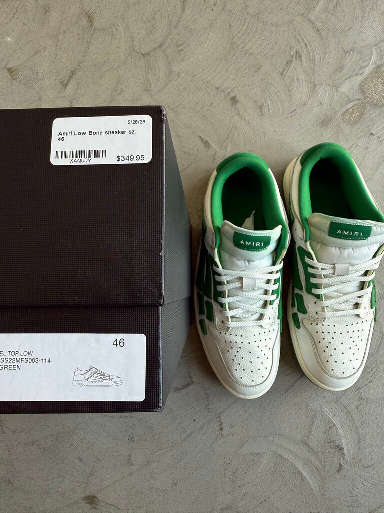 Amiri Low Bone sneaker sz. 46