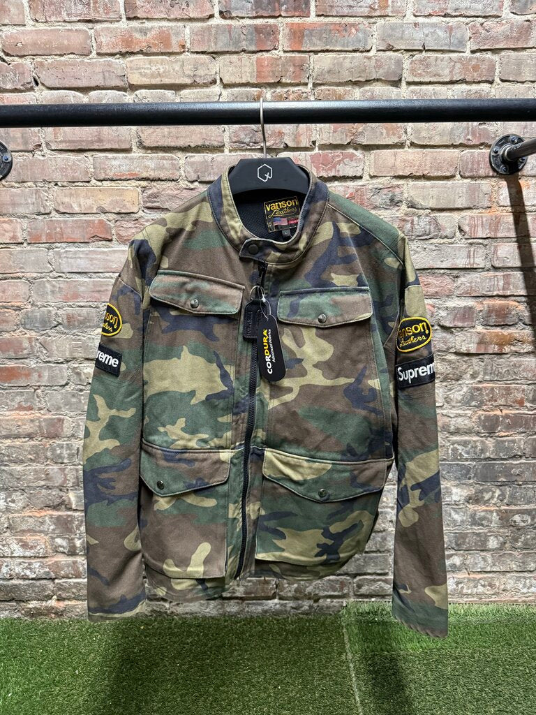 Supreme Vanson Leathers SS26 Cordura Jacket sz, L