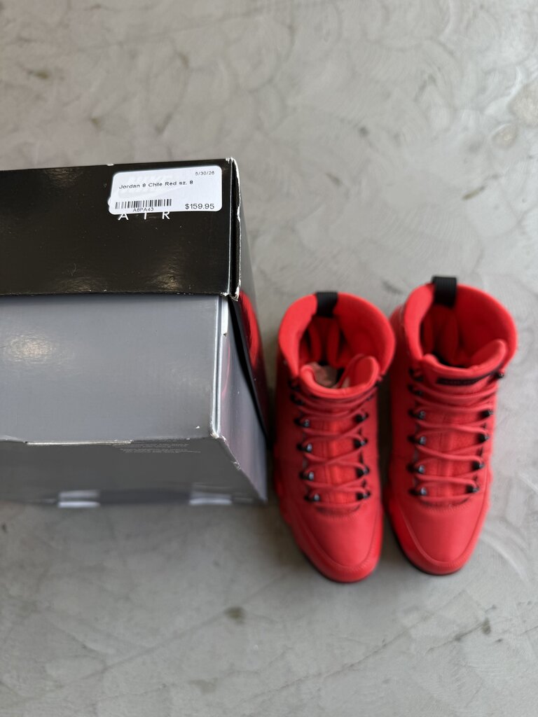 Jordan 9 Chile Red sz. 8
