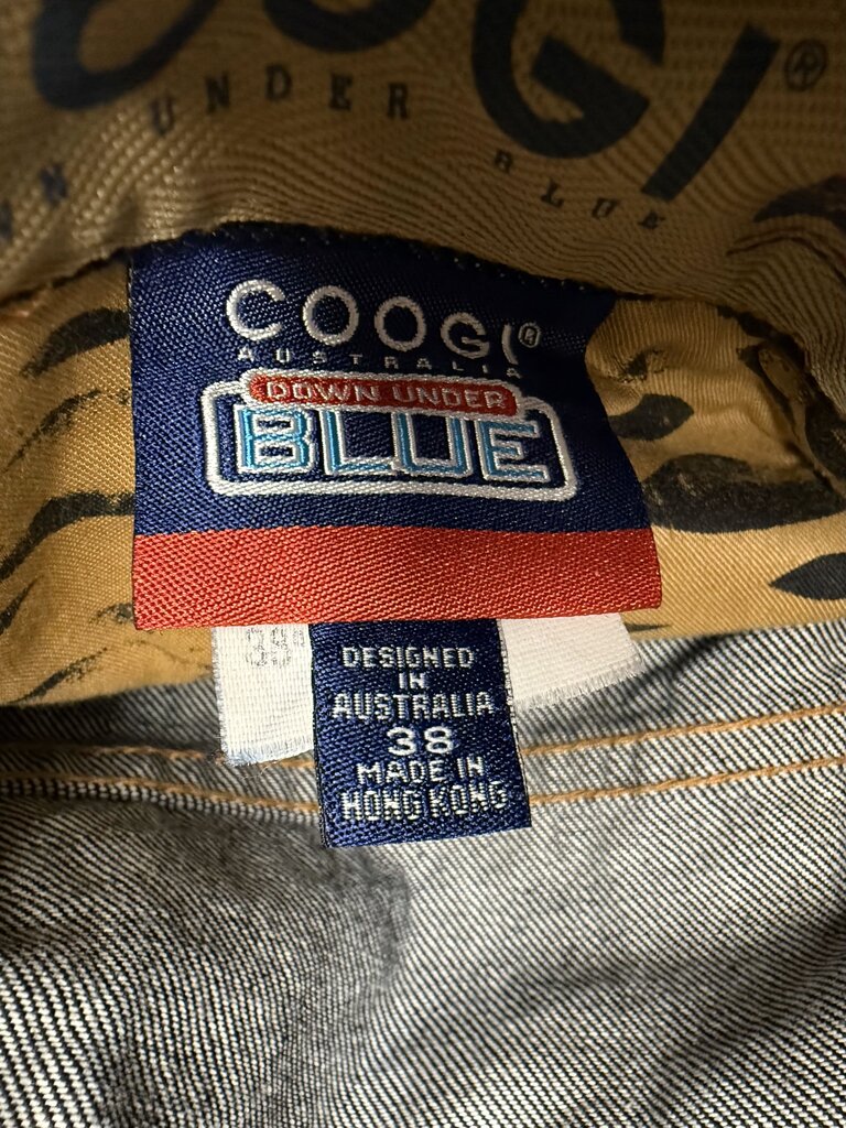 Vintage Coogi Blue Denim Shorts sz. 36