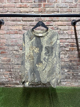 Vintage Camo L/S sz. XL