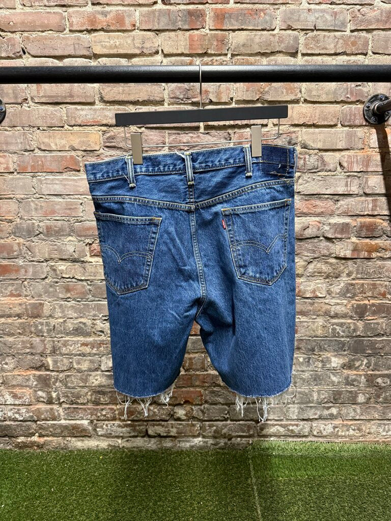 Vintage Blue Denim Levi Shorts Sz. 40