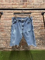 Vintage Wrangler Denim Blue Dark Wash Shorts Sz. 35