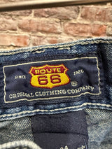 Vintage Route 66 Jean Shorts Sz. 36