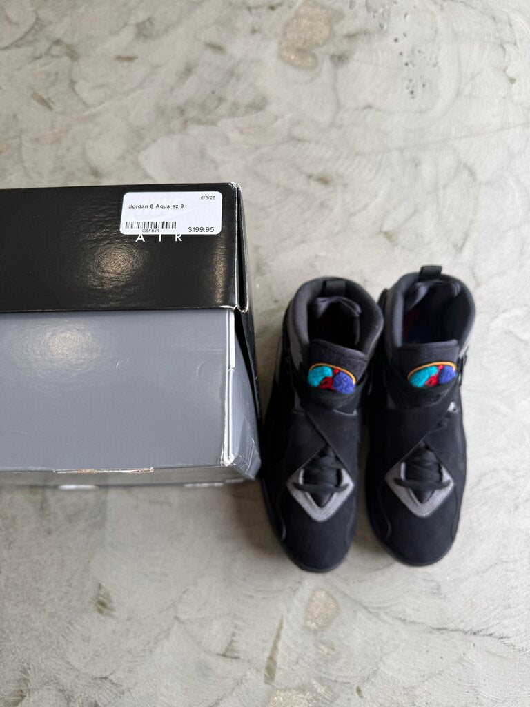 Jordan 8 Aqua sz 9