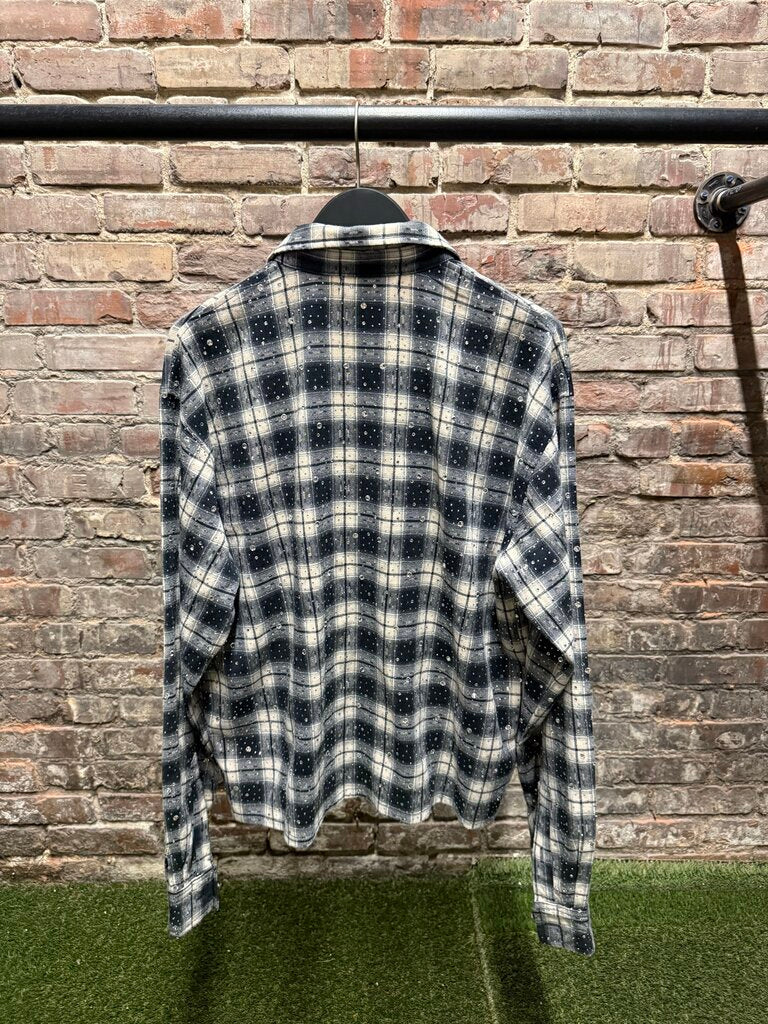 Vale State Rhinestone Flannel sz. M
