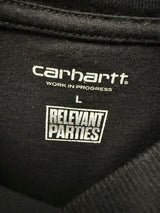 Carhart x Ghost Black Tee Sz. L
