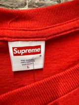 Supreme X Triple Box Logo Tee Red Sz. L
