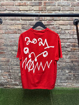 Supreme X Triple Box Logo Tee Red Sz. L