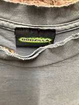 Vintage Godzilla Blue Tee Sz. L