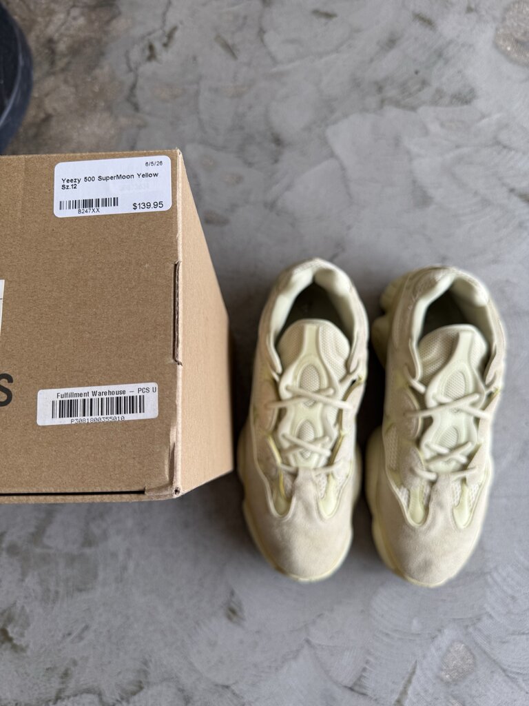 Yeezy 500 SuperMoon Yellow Sz.12