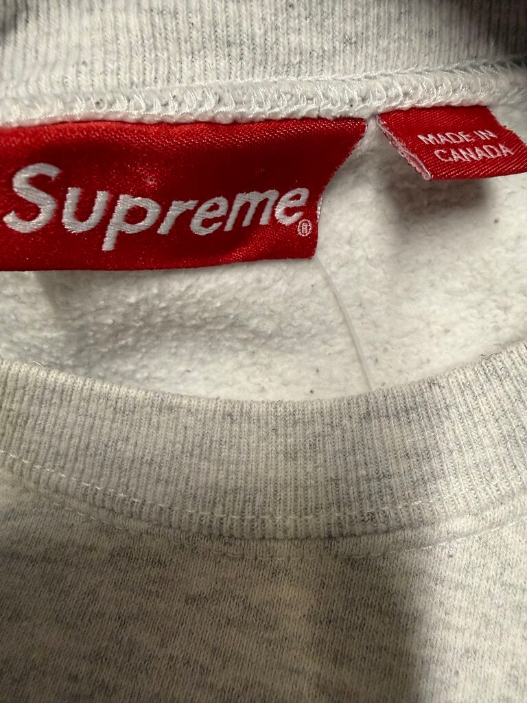 Supreme Underline Crewnecks Ash Grey sz. M