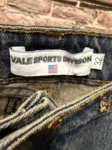 Vale Chopper Mud Wash denim Jeans Sz. 32