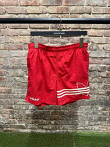 Vintage Adidas Logo Shorts Red sz. XL