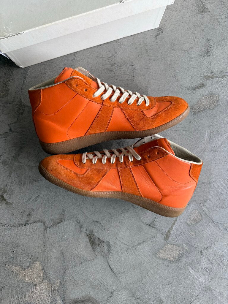 Maison Margiela Gat Sneaker Orange Sz. 46