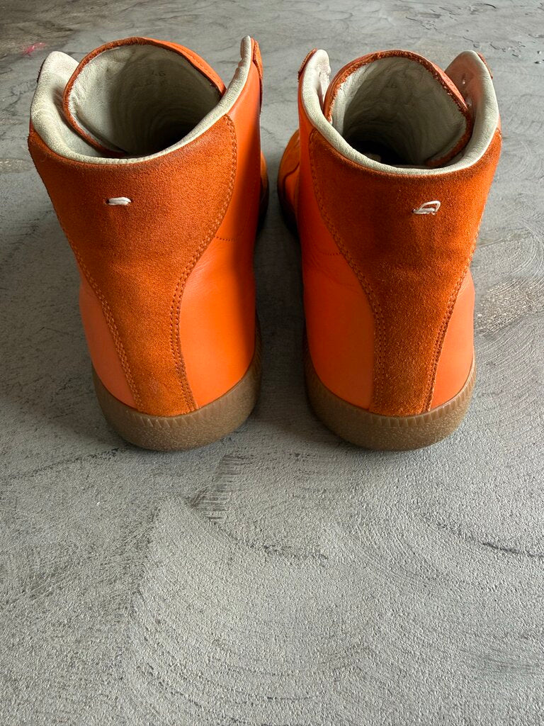 Maison Margiela Gat Sneaker Orange Sz. 46