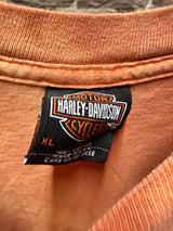 Vintage Harley Davidson Tye-Dye Orange Tee Sz. XL