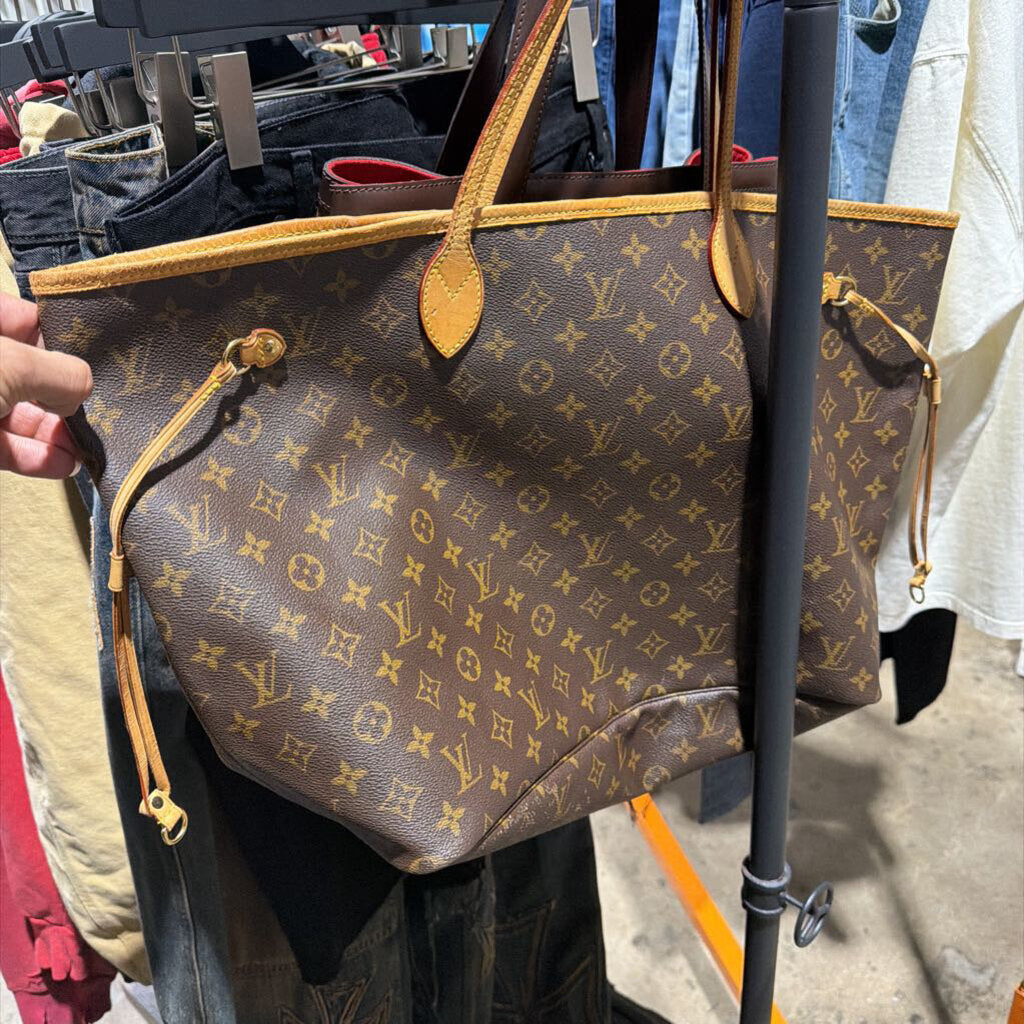 Louis Vuitton Hampstead MM Tote Bag Monogram Brown