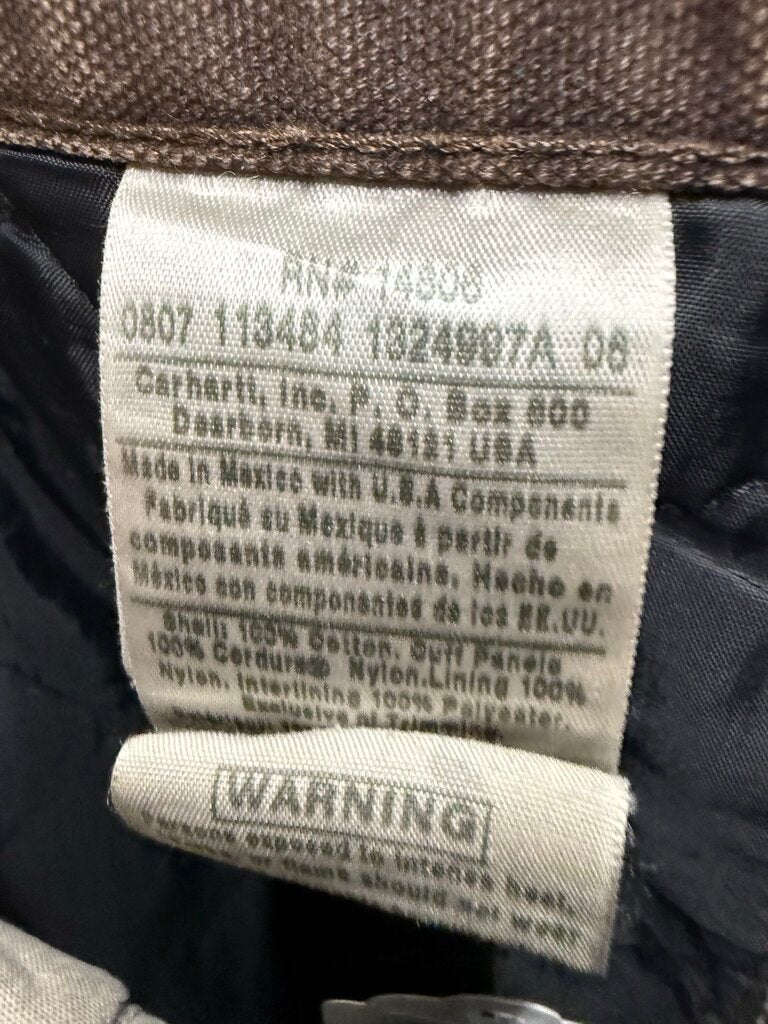 Vintage Carhartt Double Knee Brown Insulated Sz. 32
