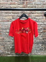 Vintage Harry Potter Quidich Tee Red Sz. S