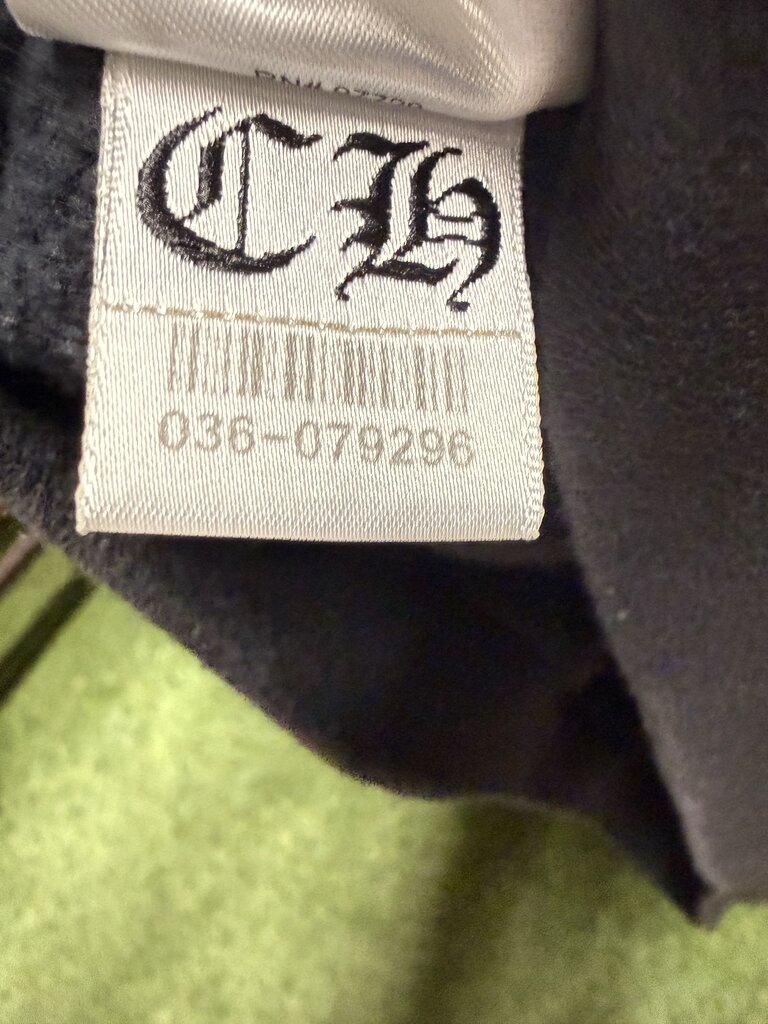 Vintage Chrome Hearts Scroll Hoodie Sz. L