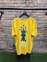 Vintage Stussy Yellow Crown Tee Sz. L