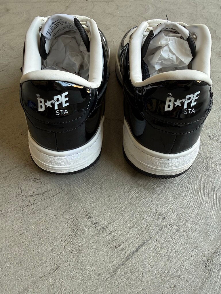 Bape Roadsta White/Black Sz. 9.5M
