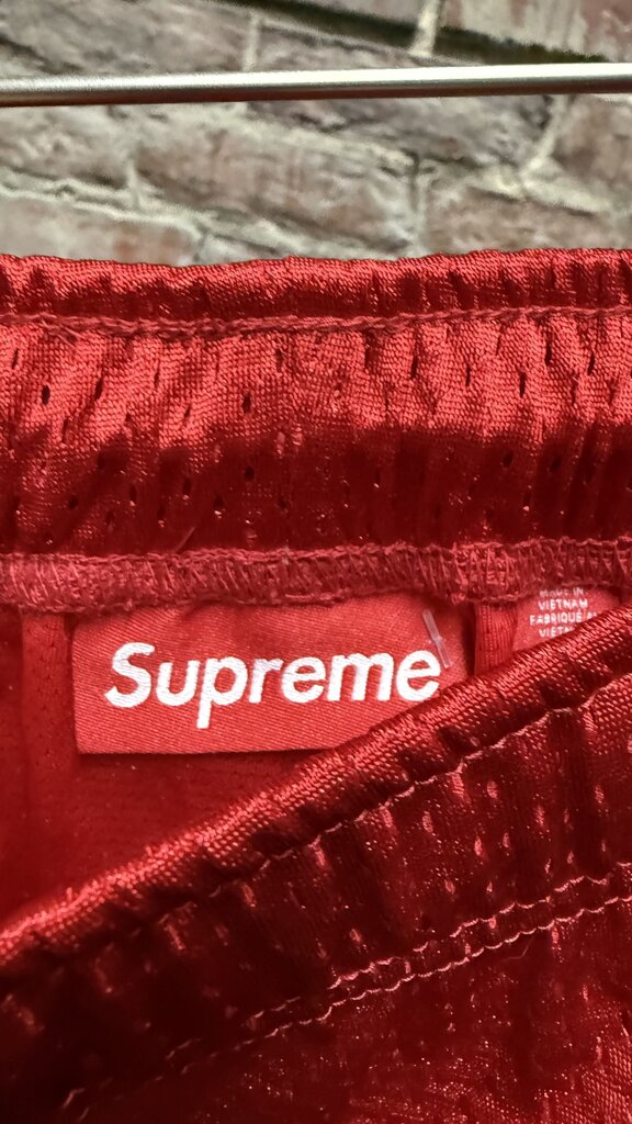 Supreme Mesh Red Shorts Sz. M
