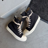 Rick Owens Ramones High DRK SHDW Sneaker Black/Coconut Milk Sz. 39.5