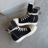Rick Owens Ramones High DRK SHDW Sneaker Black/Coconut Milk Sz. 39.5