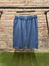 Greedy Unit Multi-Tag Sweat Shorts Navy Blue Sz. XL
