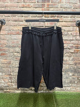 Greedy Unit Multi Tag Sweat Shorts Black Sz. L