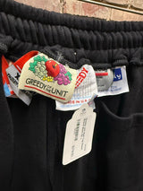 Greedy Unit Multi Tag Sweat Shorts Black Sz. L