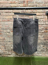 Vale State Rhinestone Shorts Black Sz. 34