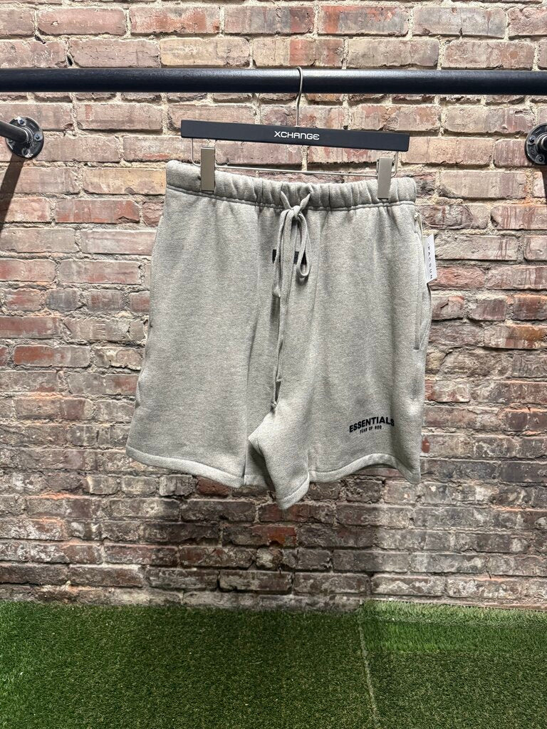 Essentials Fear Of God Dark Oatmeal Shorts Sz. L