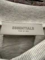 Essentials Fear Of God Light Oatmeal Tee Sz. L