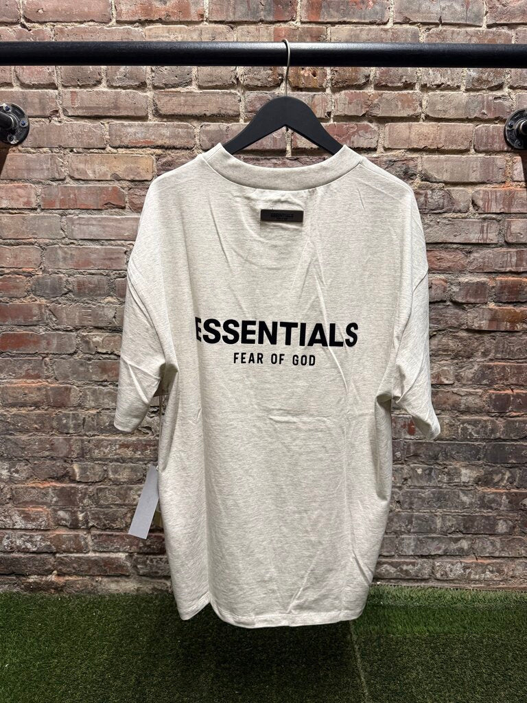 Essentials Fear Of God Light Oatmeal Tee Sz. L
