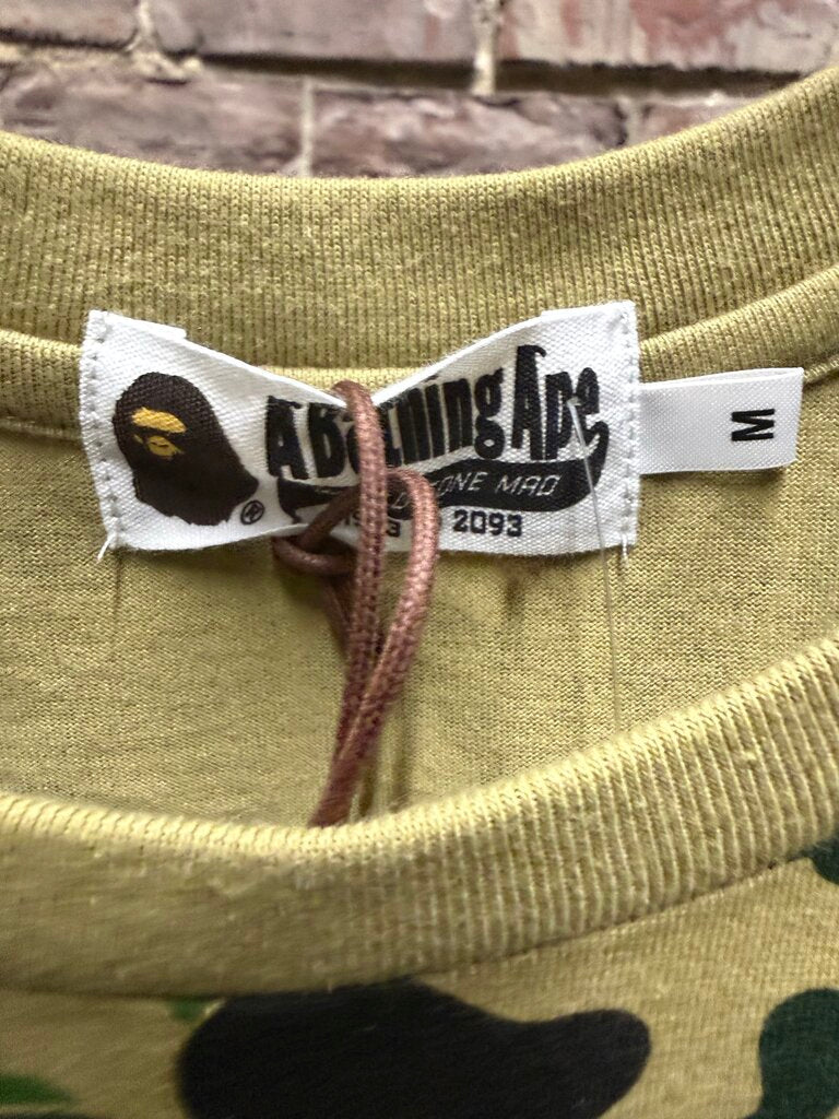 Bape Green Camo Tank Sz. M