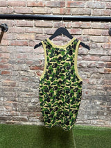 Bape Green Camo Tank Sz. M
