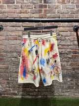 Palm Angels Paint Splatter Physical Ed. Shorts Sz. L