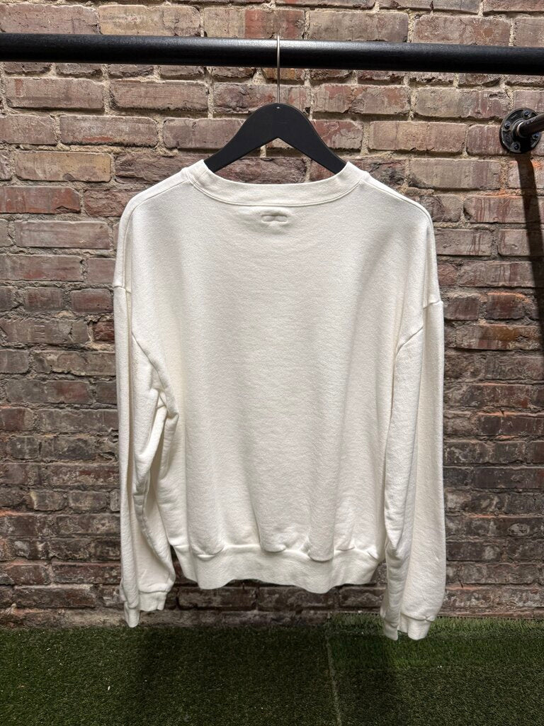 Kapital Bear Crewneck White Sz. 4