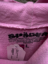 Sp5der WorldWide Pink Hoodie Sz. L