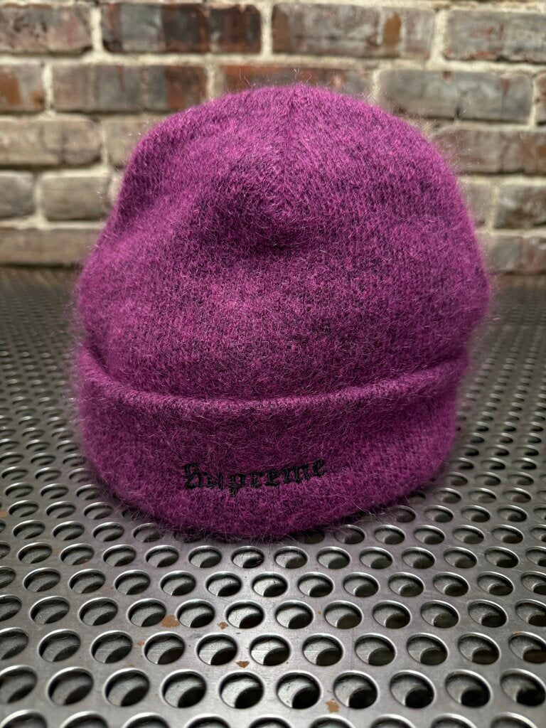 Supreme Purple Beanie